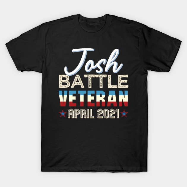 Josh Fight name battle veteran 2021 the best Josh T-Shirt by alltheprints